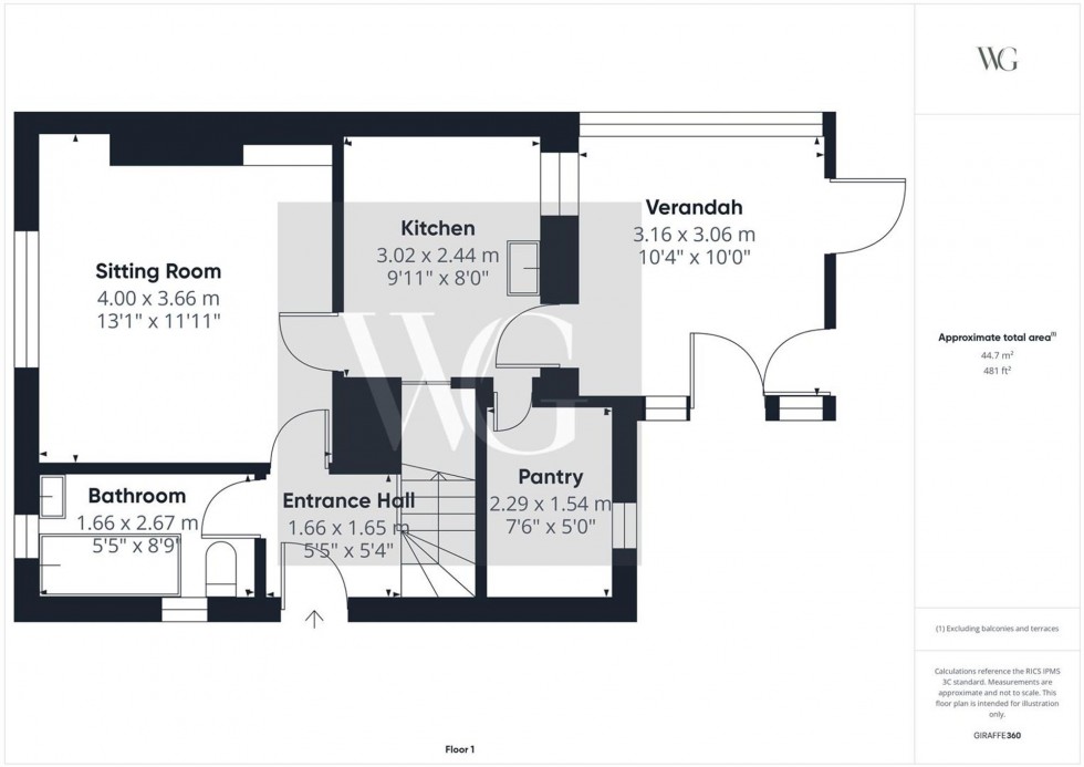 Floorplan for Thorpe, Lockington, YO25