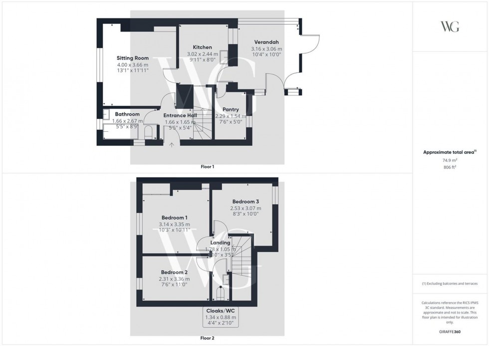 Floorplan for Thorpe, Lockington, YO25