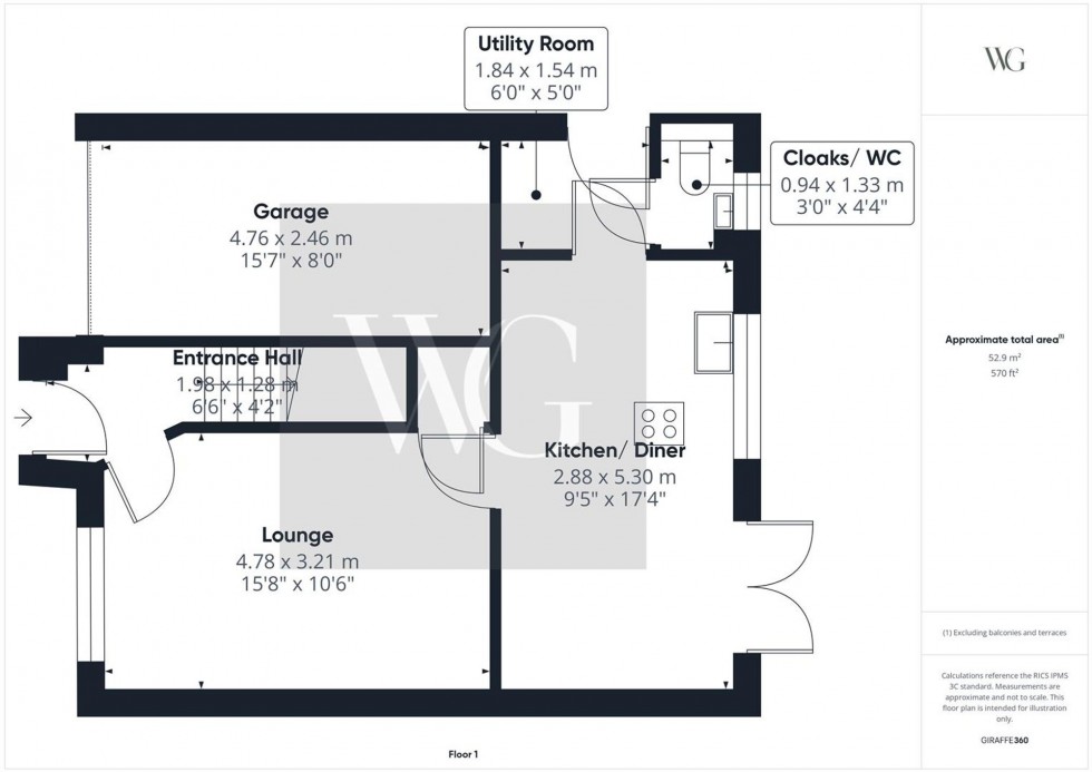 Floorplan for Berriman Drive, Driffield, YO25