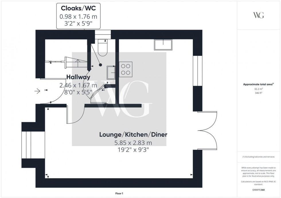 Floorplan for Front Street, Langtoft, YO25