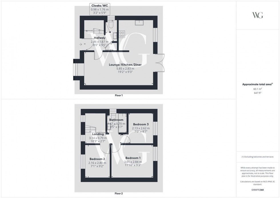 Floorplan for Front Street, Langtoft, YO25