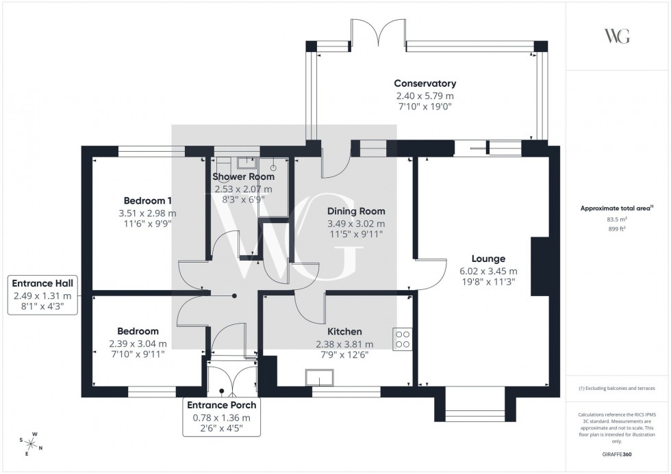 Floorplan for West End Falls, Nafferton, YO25