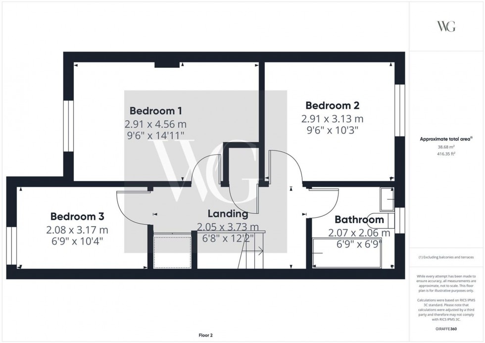 Floorplan for Parklands, Beeford, YO25