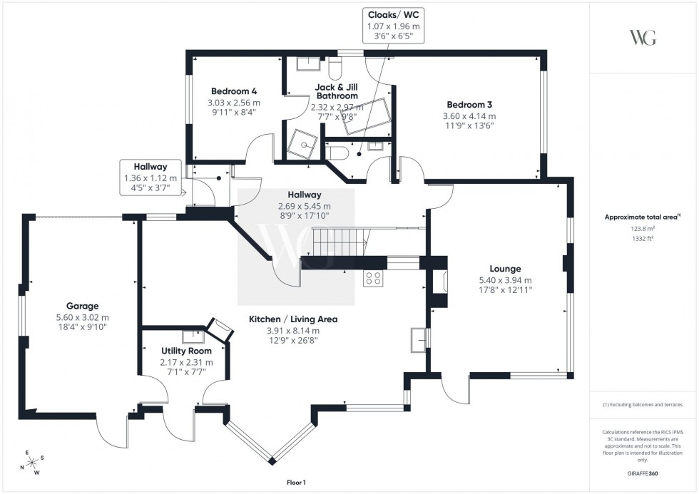 Floorplan for West End, Kilham, YO25