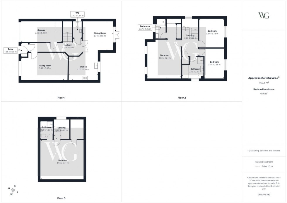 Floorplan for Greengage Close, Malton, YO17