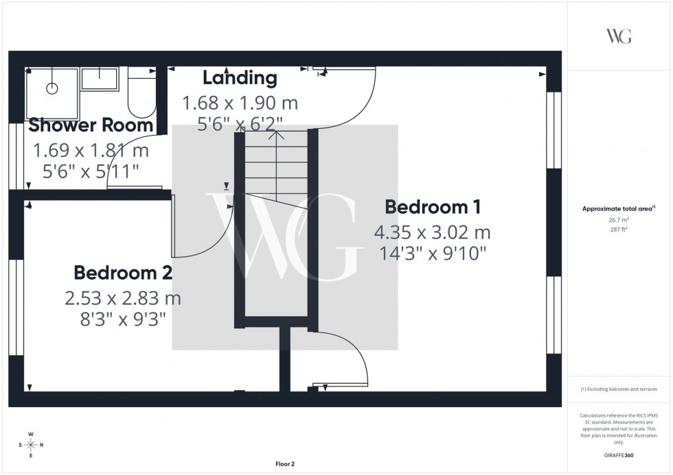 Floorplan for The Meadows, Foxholes, YO25