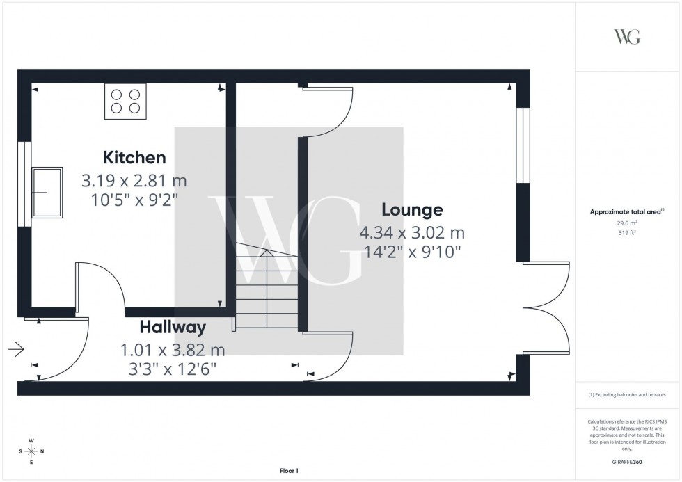 Floorplan for The Meadows, Foxholes, YO25
