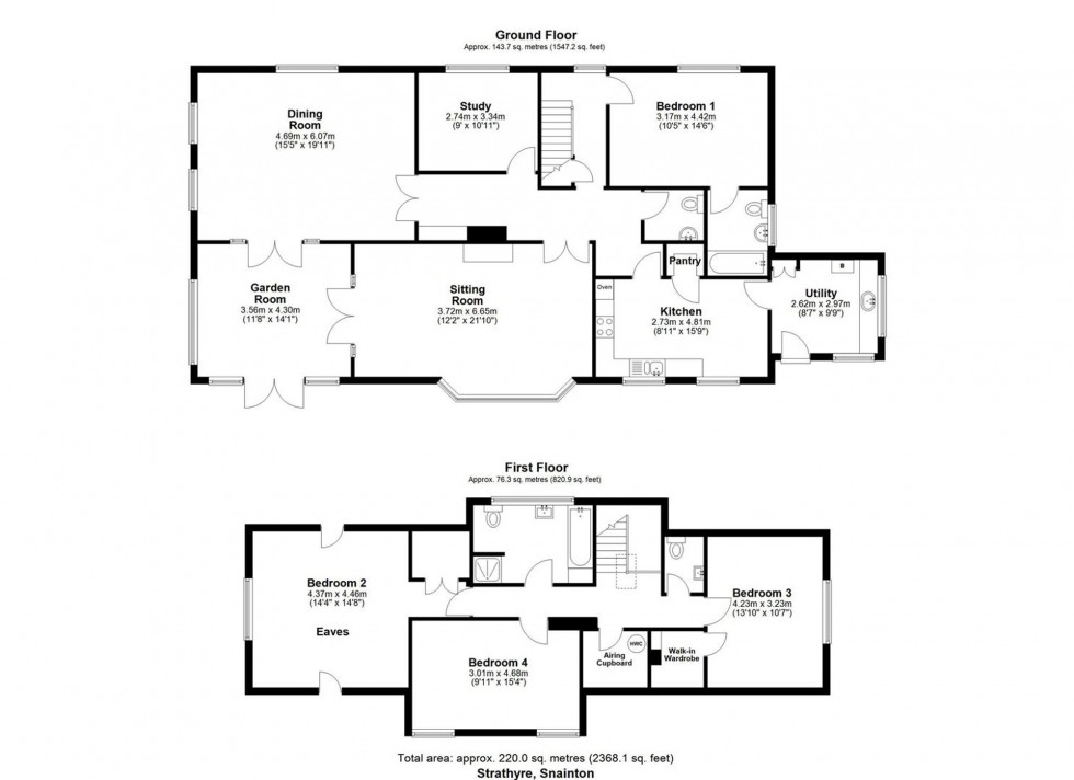 Floorplan for Garth Head Lane, Snainton, YO13