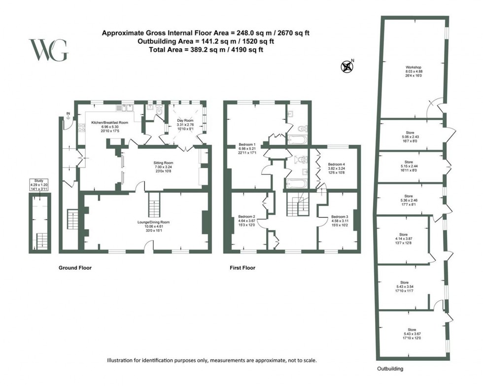 Floorplan for Back Street, Wold Newton, YO25