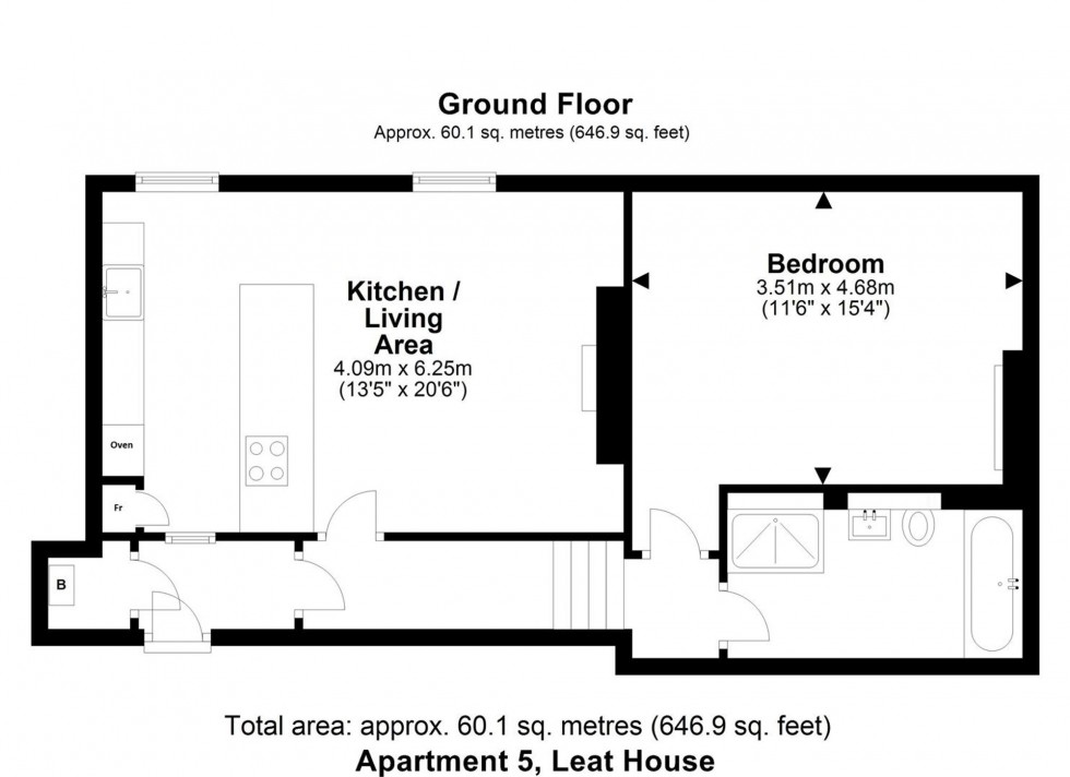 Floorplan for Welham Road, Norton, YO17