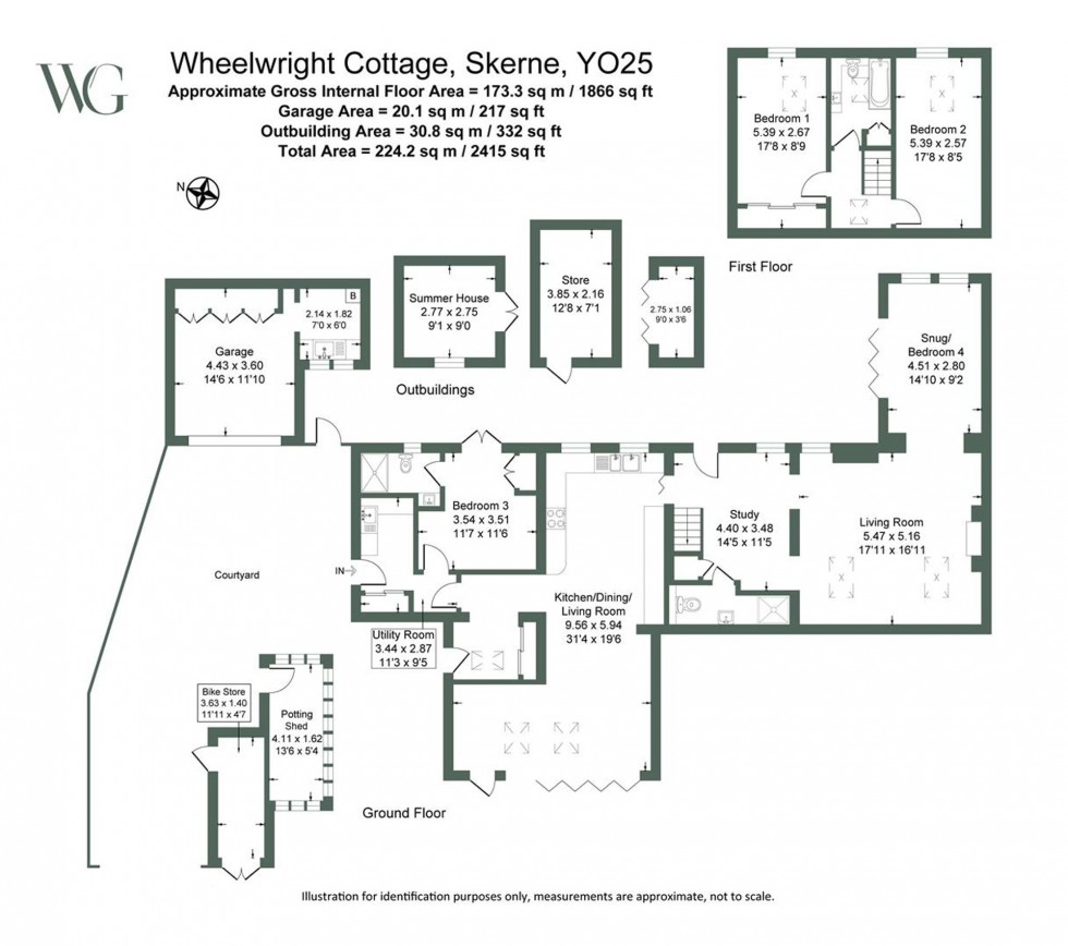 Floorplan for Skerne, Driffield, YO25