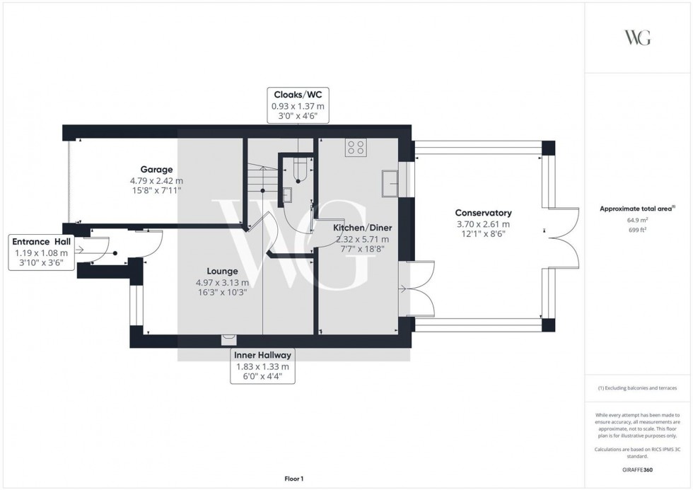 Floorplan for Woodland Rise, Driffield, YO25