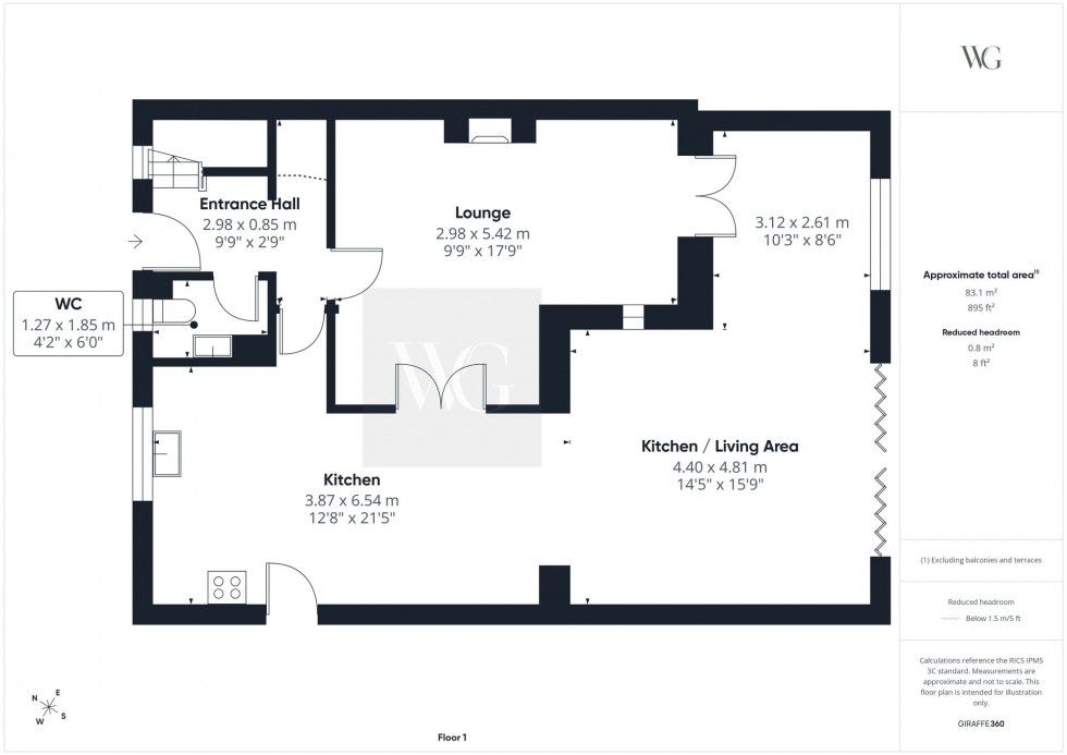 Floorplan for Ramsden Close, Driffield, YO25