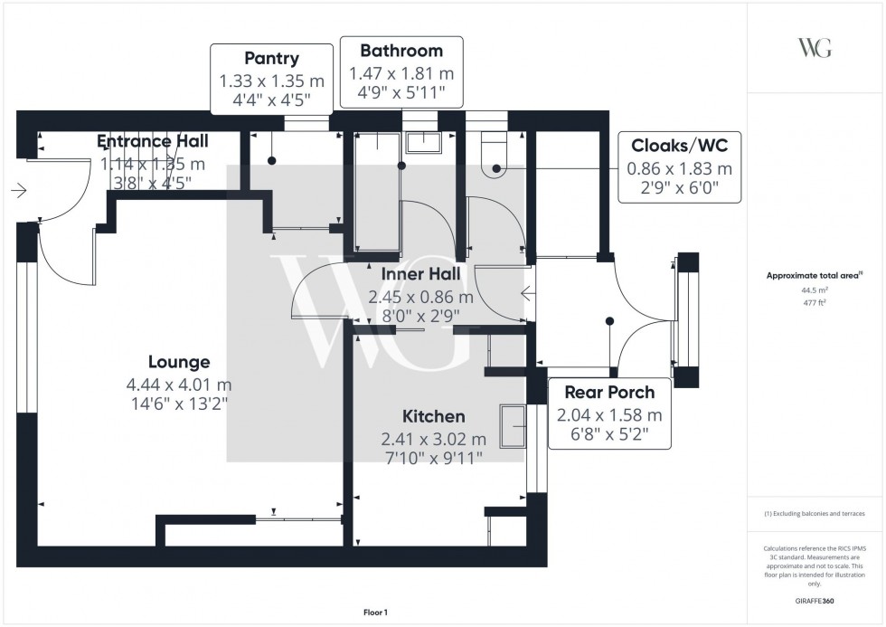 Floorplan for Church View, Garton-On-The-Wolds, YO25