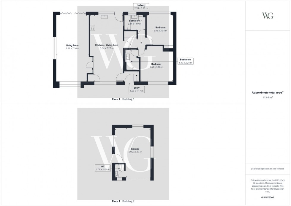 Floorplan for Ashwood Close, Helmsley, YO62