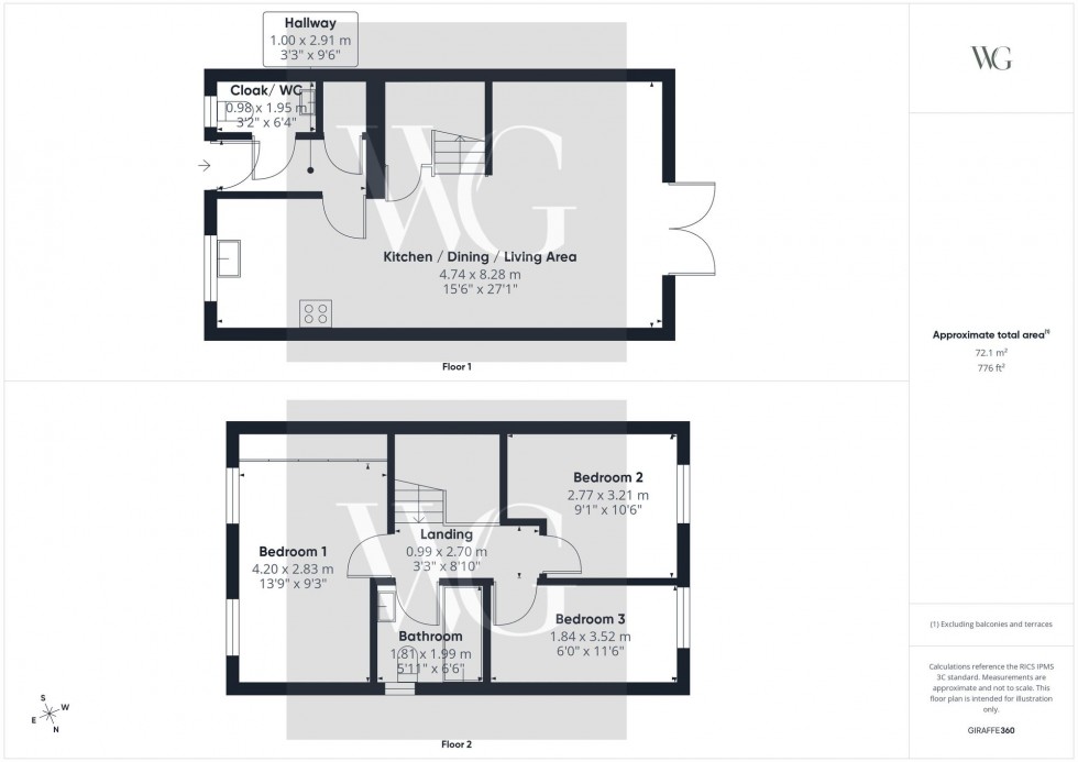 Floorplan for Reynards Avenue, Driffield, YO25