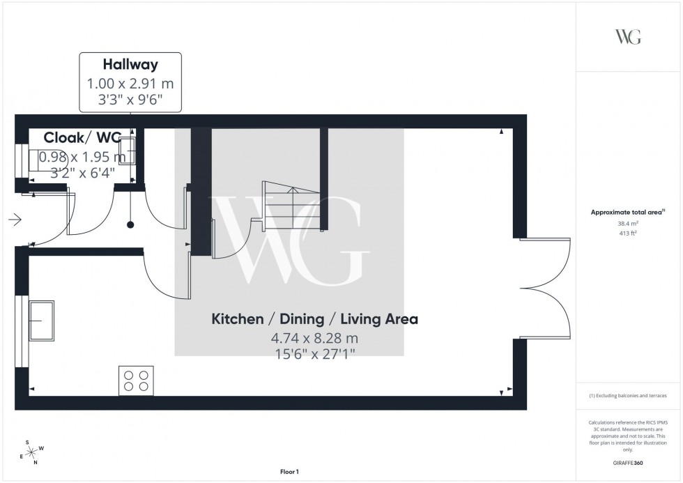 Floorplan for Reynards Avenue, Driffield, YO25