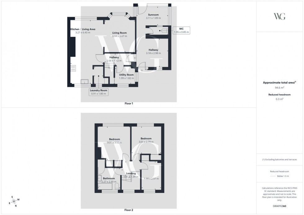 Floorplan for Mowbray Crescent, Hovingham, YO62