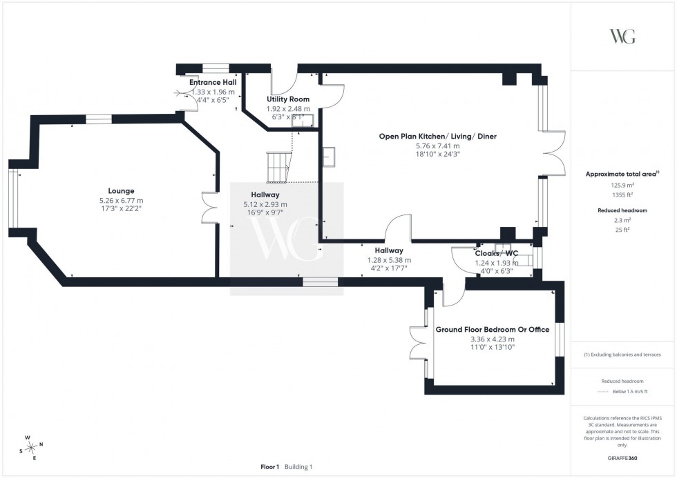 Floorplan for Spring Lane, Bempton, YO15