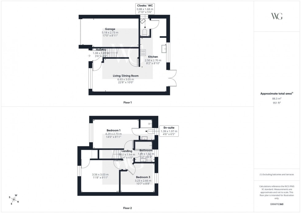 Floorplan for Dunning Drive, Driffield, YO25
