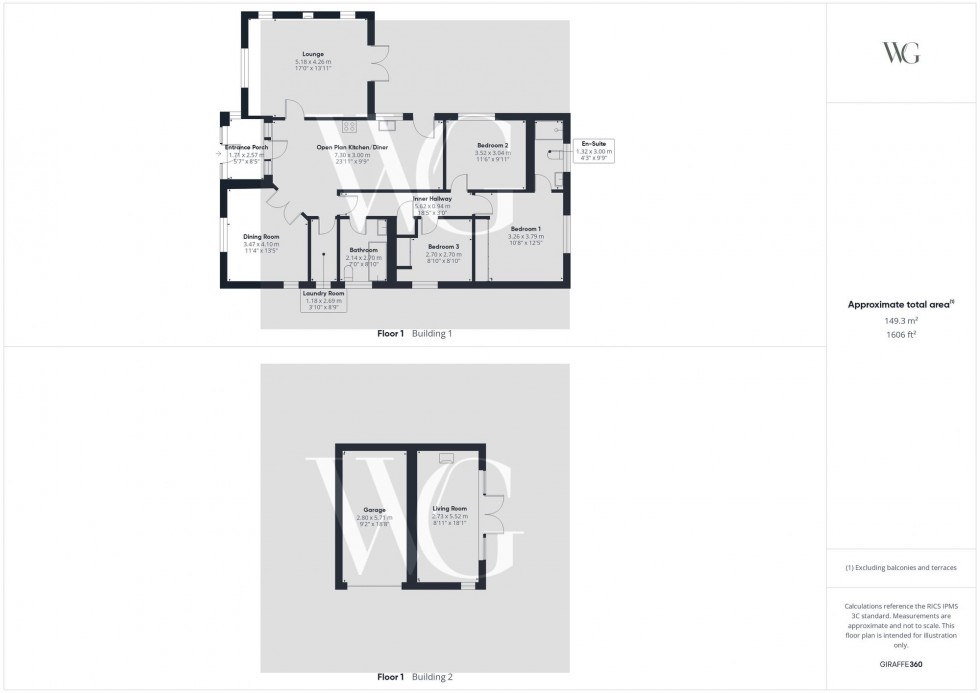 Floorplan for Hymers Close, Brandesburton, YO25
