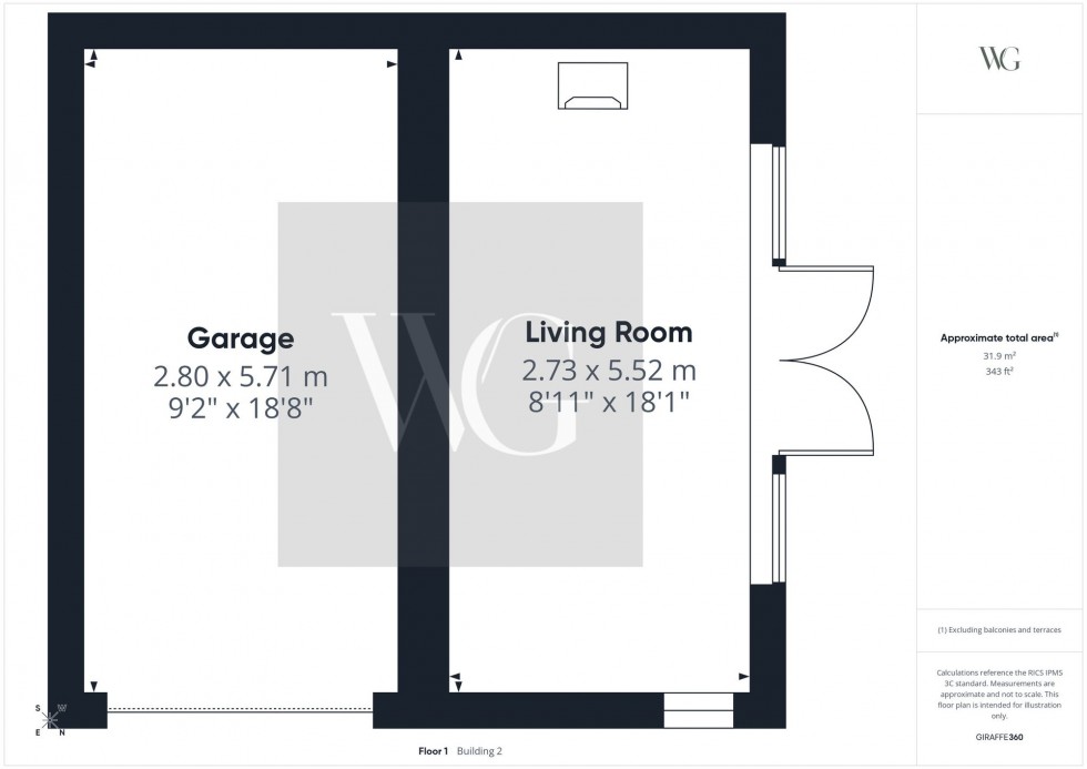 Floorplan for Hymers Close, Brandesburton, YO25