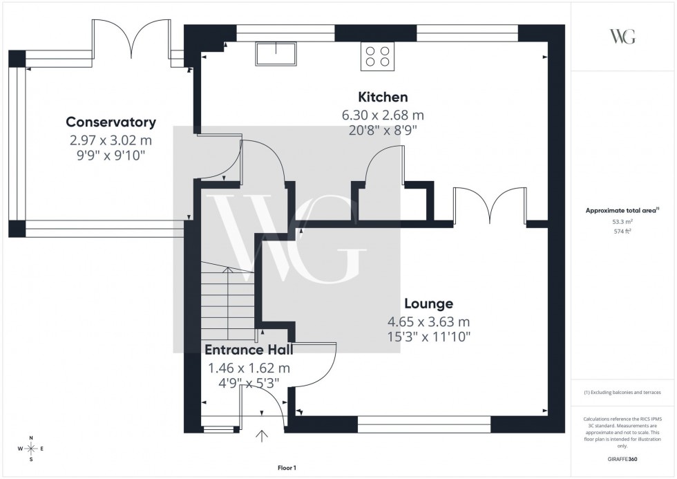 Floorplan for West Promenade, Driffield, YO25