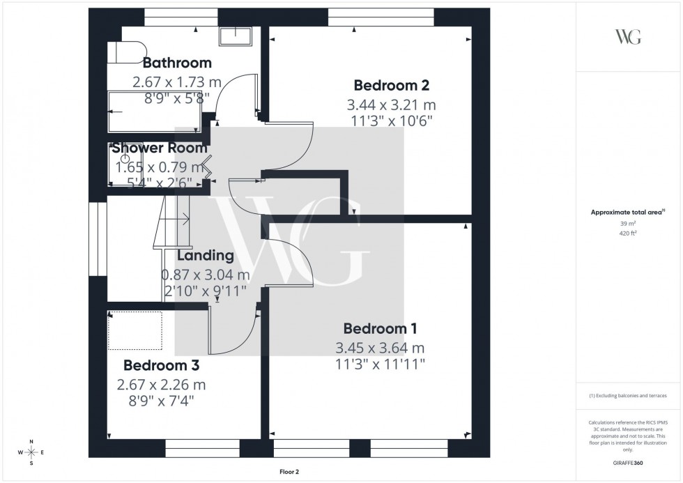 Floorplan for West Promenade, Driffield, YO25