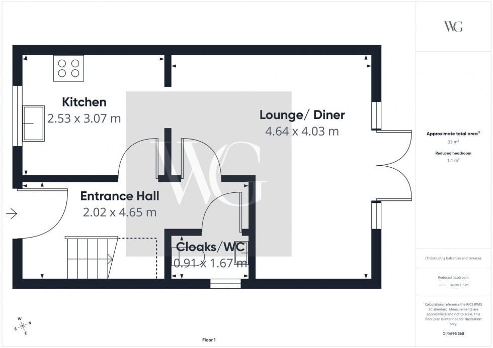 Floorplan for Turnbull Gardens, Kilham, YO25