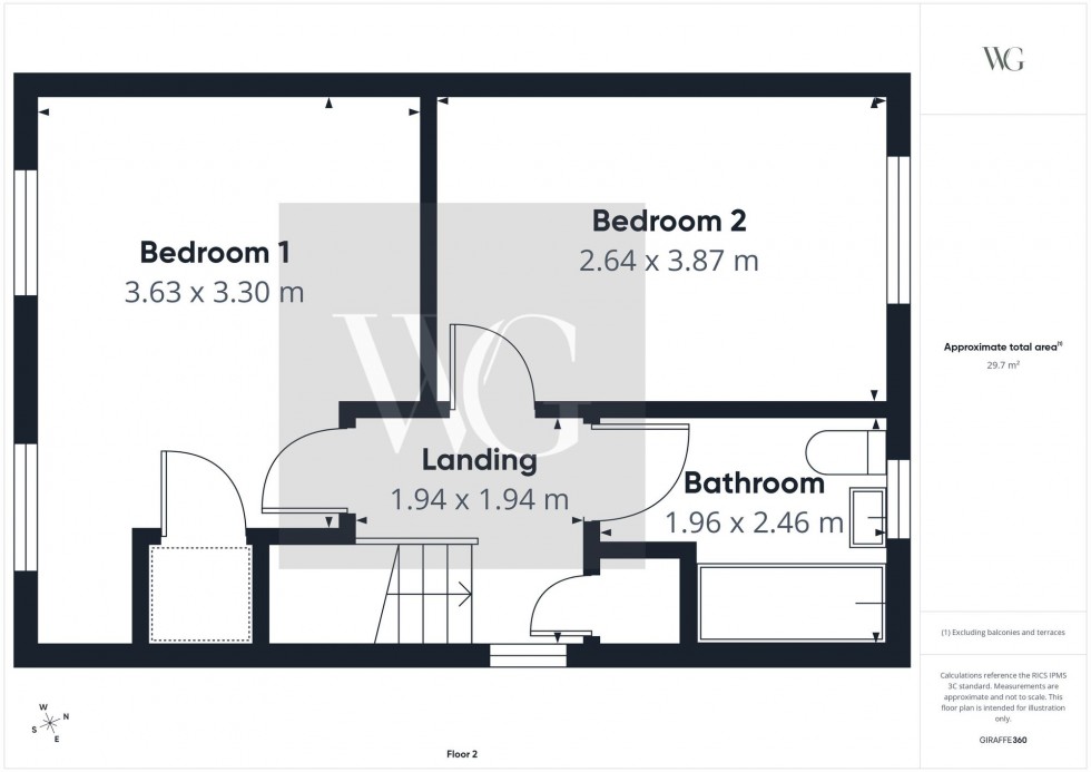 Floorplan for Turnbull Gardens, Kilham, YO25