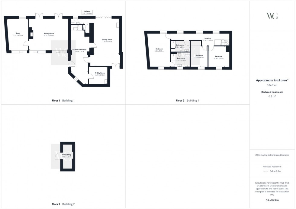 Floorplan for Wydale, Brompton-By-Sawdon, YO13