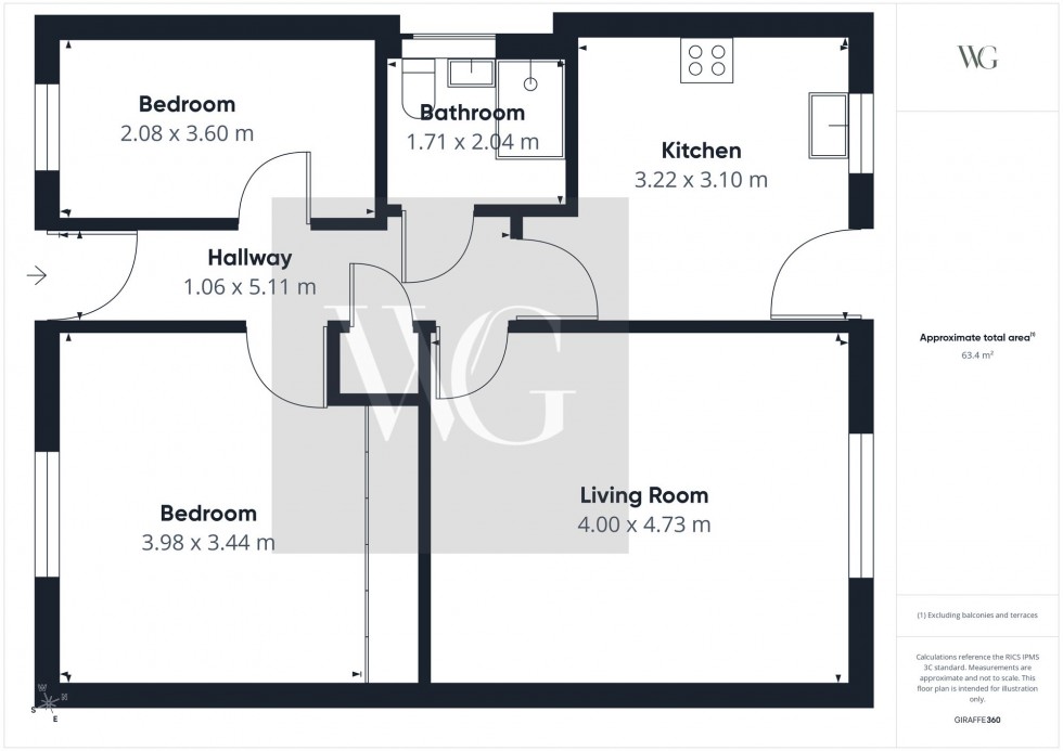 Floorplan for Harebell Road, Malton, YO17