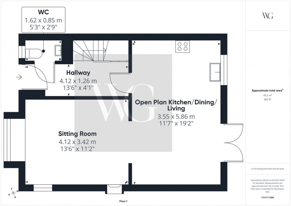 Floorplan for Hutton Road, Hutton Cranswick, YO25