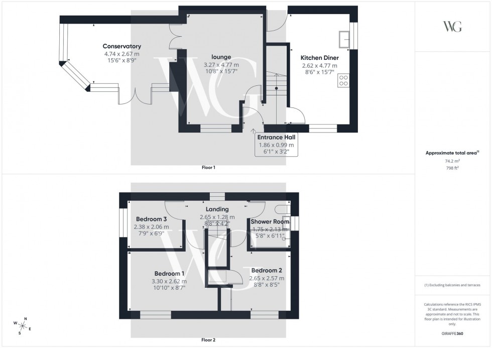 Floorplan for Riverside Mews, Driffield, YO25