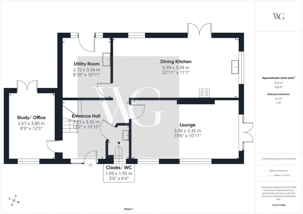 Floorplan for The Maltings, Nafferton, YO25