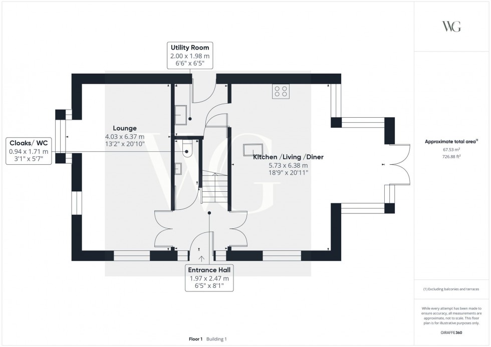Floorplan for Nunings Way, Nafferton, YO25