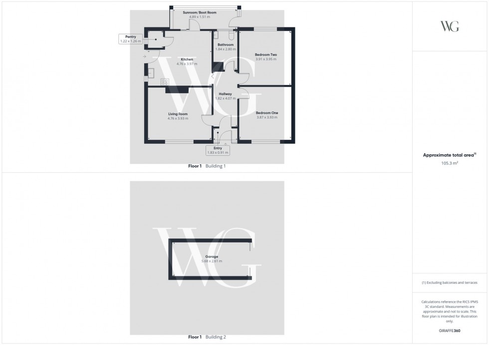 Floorplan for South Back Lane, Terrington, YO60