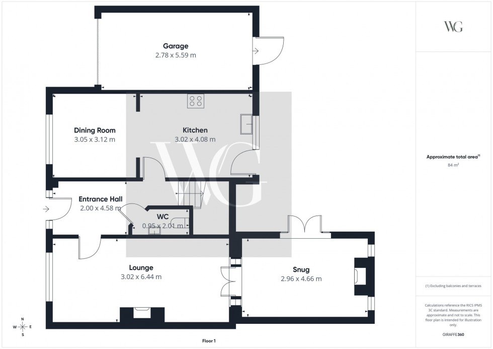 Floorplan for Rectory Close, Nafferton, YO25