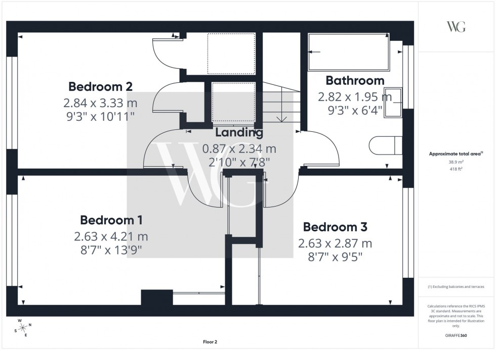 Floorplan for Sycamore Crescent, Cranswick, YO25