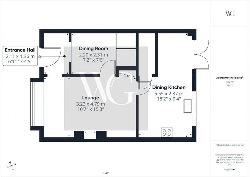 Floorplan for Sycamore Crescent, Cranswick, YO25