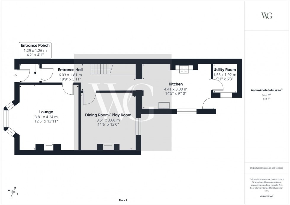 Floorplan for Victoria Road, Driffield, YO25